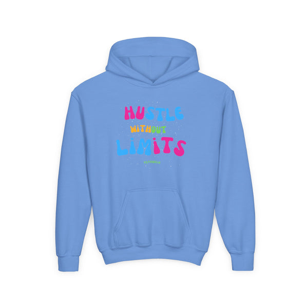 Hustle Mode Youth Heavy Blend Hooded Hoodie - Hustle Without Limits