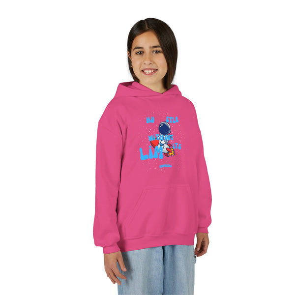 Hustle Mode (Kids) Youth Heavy Blend Hooded Hoodie - Without Limits