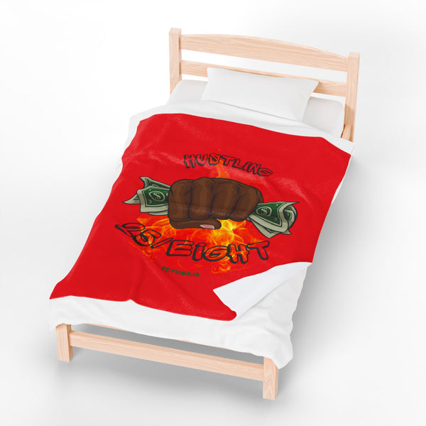 Hustle Mode Plush Blanket - Hustling 25/Eight