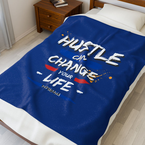 Hustle Mode Plush Blanket - Change Your Life