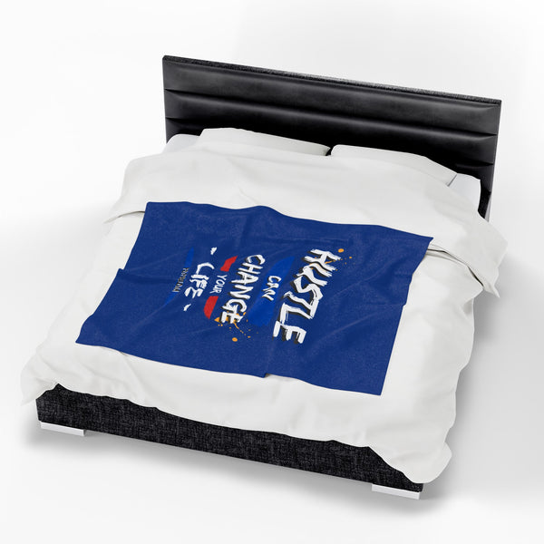 Hustle Mode Plush Blanket - Change Your Life