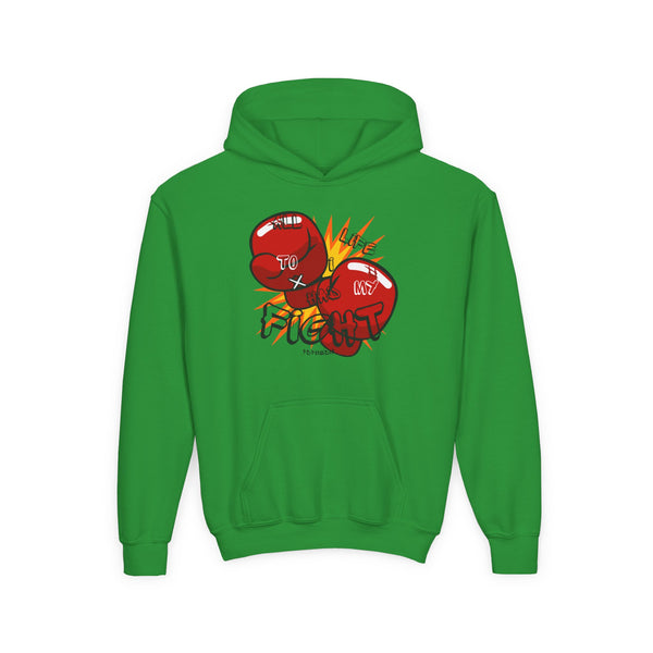 Hustle Mode (Kids) Youth Heavy Blend Hooded Hoodie - All My Life