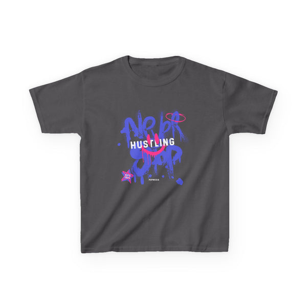 Kids Hustle Mode Tee - Never Stop