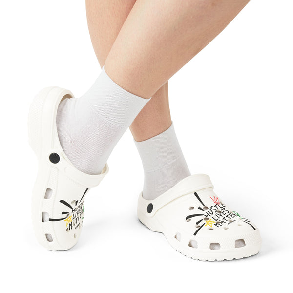 Hustle Mode Foam Rubber Shoes - Hustle Lives Matter (Gift)