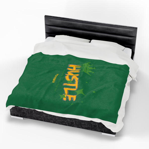 Hustle Mode Plush Blanket - King Hustle