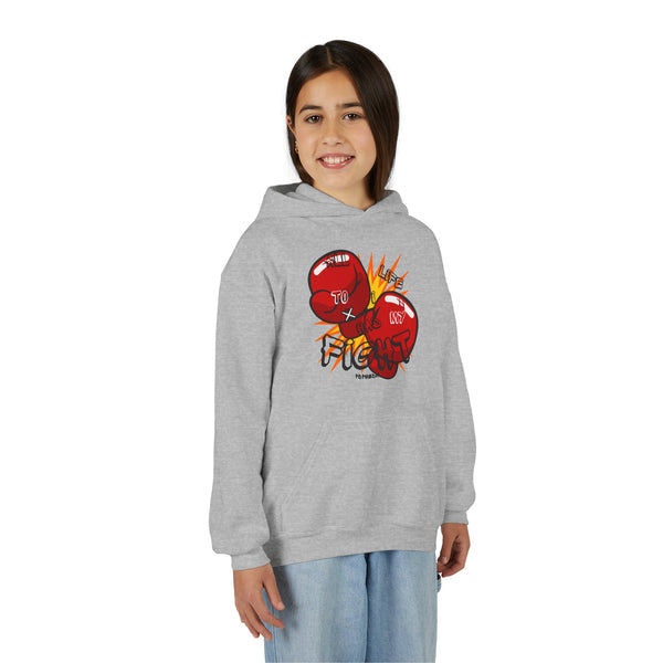 Hustle Mode (Kids) Youth Heavy Blend Hooded Hoodie - All My Life