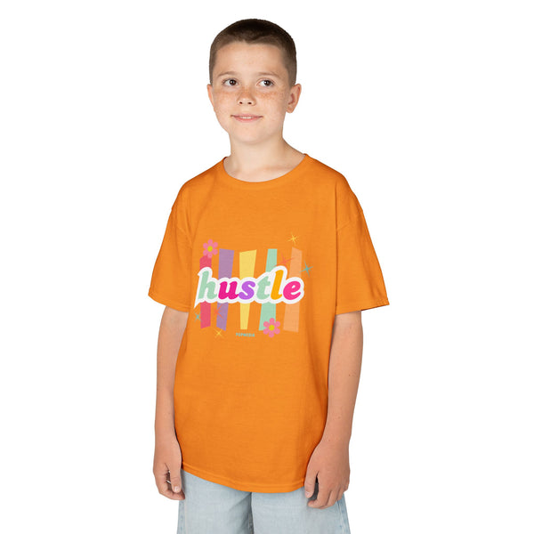 Kids Hustle Mode Tee - Pastel Hustle