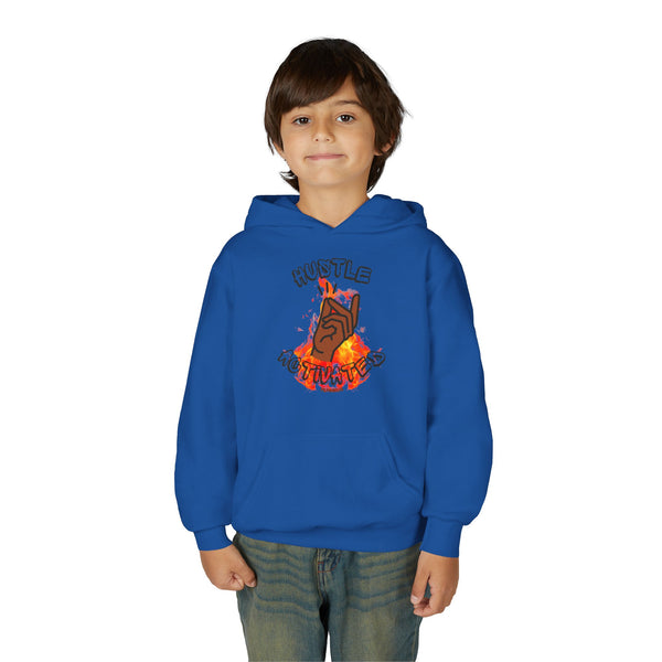 Hustle Mode (Kids) Youth Heavy Blend Hooded Hoodie - Activated