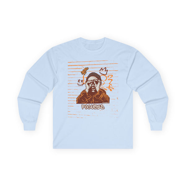 Hustle Mode Long Sleeve - Focused Brown Crown