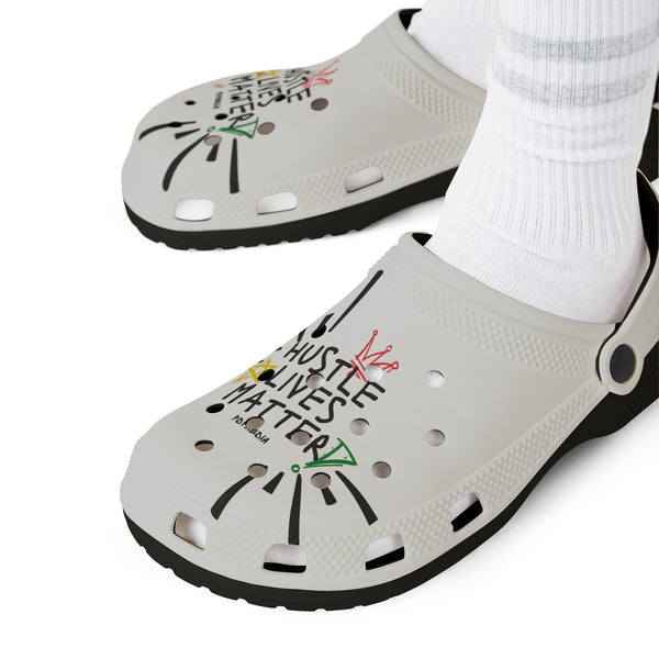 Hustle Mode Foam Rubber Shoes - Hustle Lives Matter (Gift)
