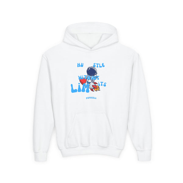 Hustle Mode (Kids) Youth Heavy Blend Hooded Hoodie - Without Limits