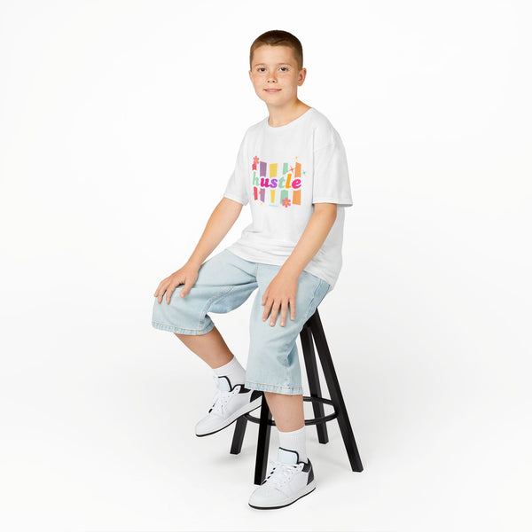 Kids Hustle Mode Tee - Pastel Hustle