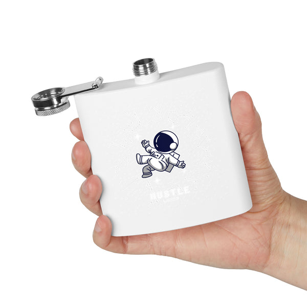 Flask, Hustle Mode - Stainless Steel 6oz (Astronaut)
