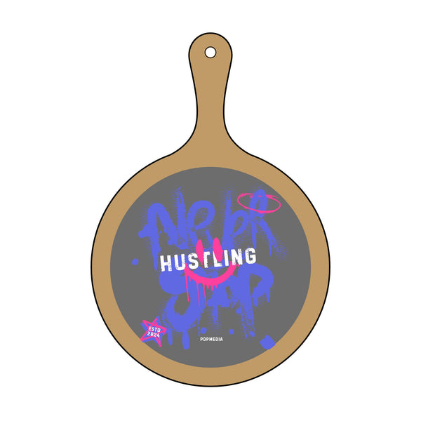 Charcuterie Board - Never Stop (Engraving) - Hosting Experience Upgrade Acacia Wood Slate Cheese Lovers Entertaining Statement Piece