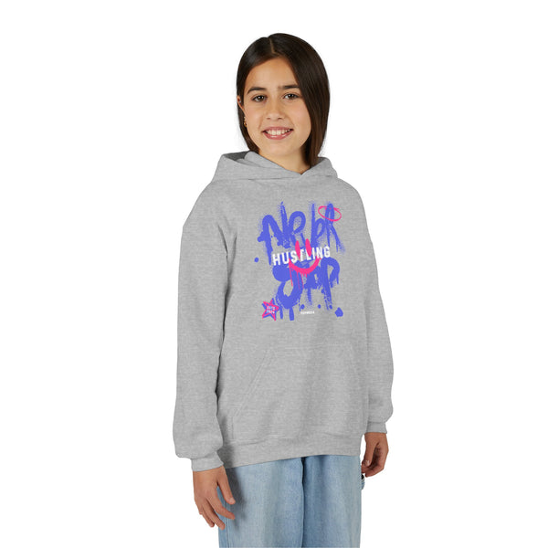 Hustle Mode (Kids) Youth Heavy Blend Hooded Hoodie - Never Stop