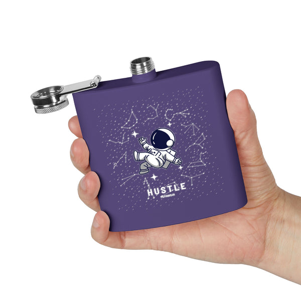 Flask, Hustle Mode - Stainless Steel 6oz (Astronaut)