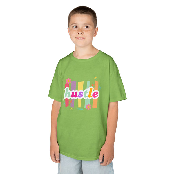 Kids Hustle Mode Tee - Pastel Hustle