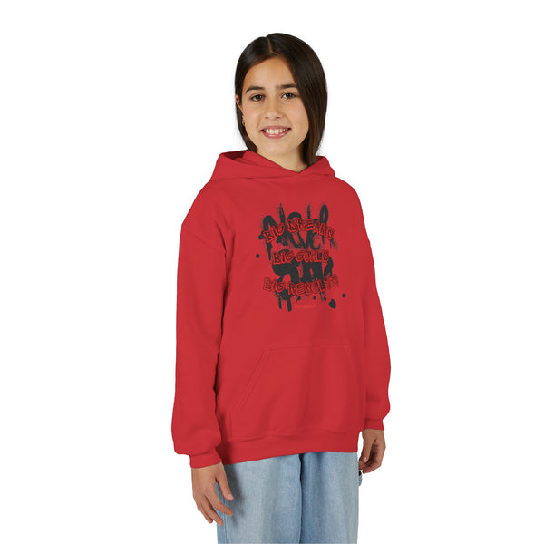 Hustle Mode (Kids) Youth Heavy Blend Hooded Hoodie - Big Dreams