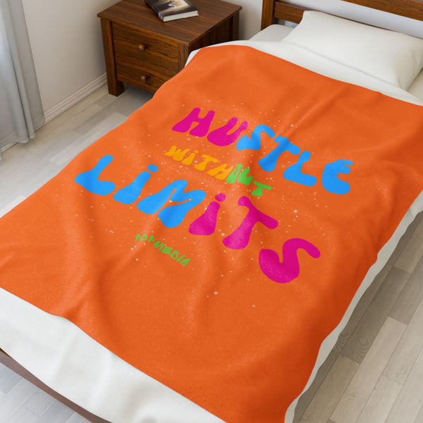 Hustle Mode Plush Blanket - Hustle Without Limits