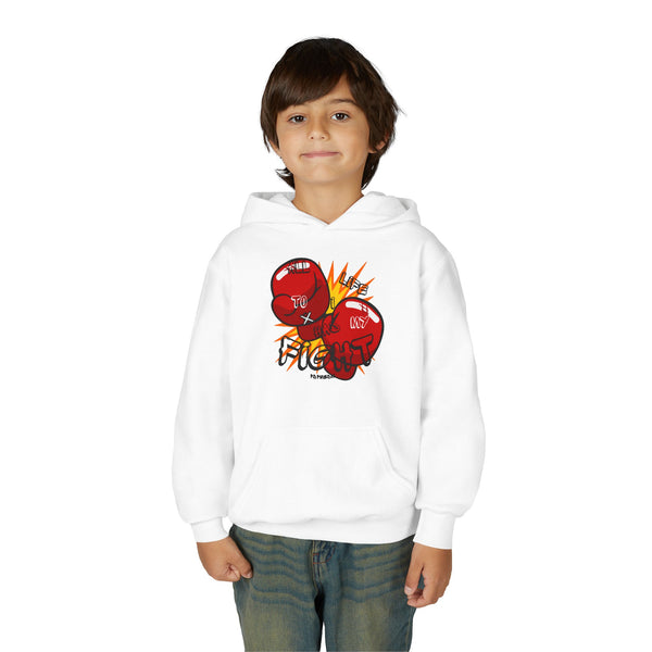 Hustle Mode (Kids) Youth Heavy Blend Hooded Hoodie - All My Life