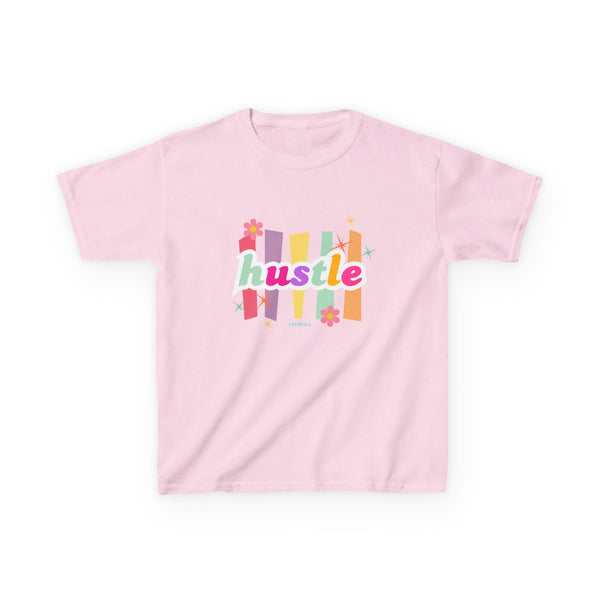 Kids Hustle Mode Tee - Pastel Hustle