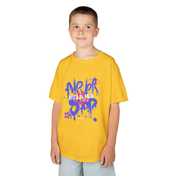 Kids Hustle Mode Tee - Never Stop