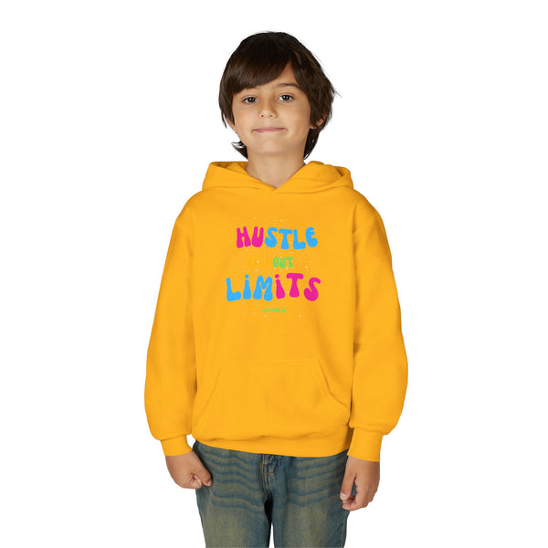Hustle Mode Youth Heavy Blend Hooded Hoodie - Hustle Without Limits