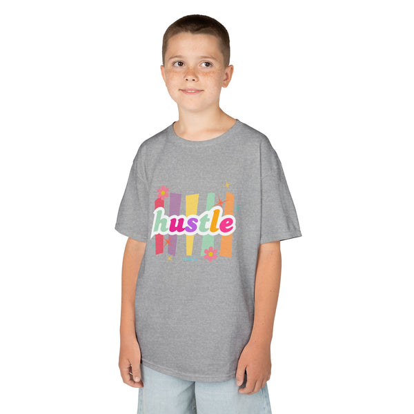 Kids Hustle Mode Tee - Pastel Hustle