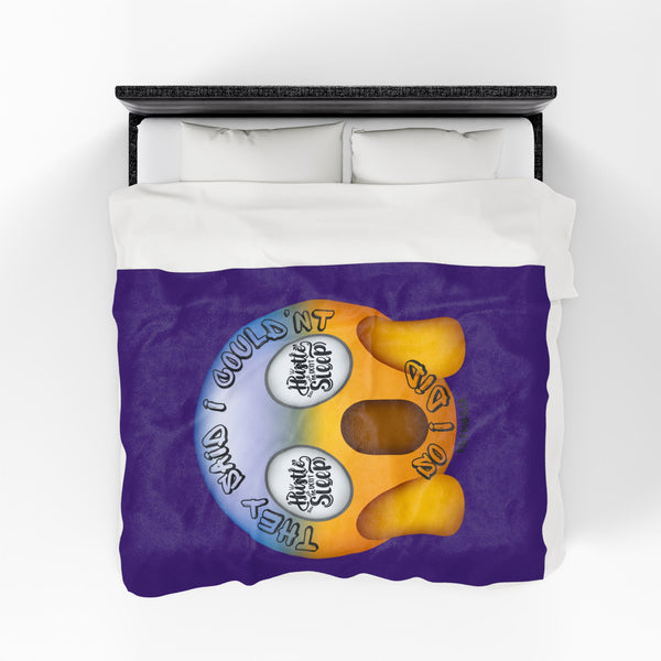 Hustle Mode Plush Blanket - They Said I Couldn't