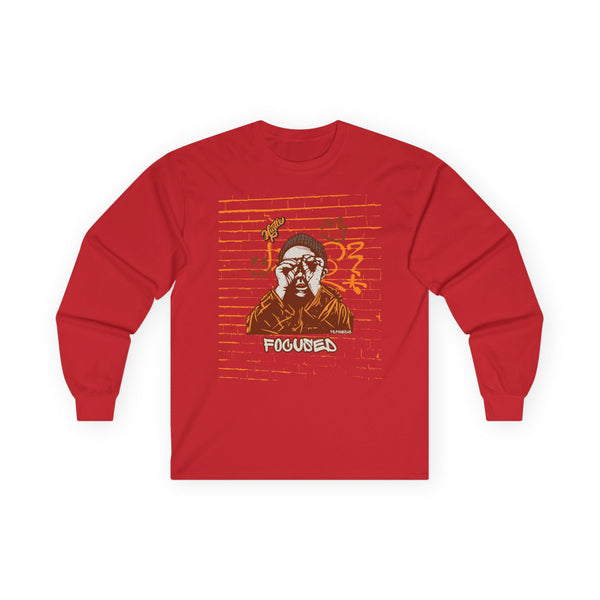 Hustle Mode Long Sleeve - Focused Brown Crown