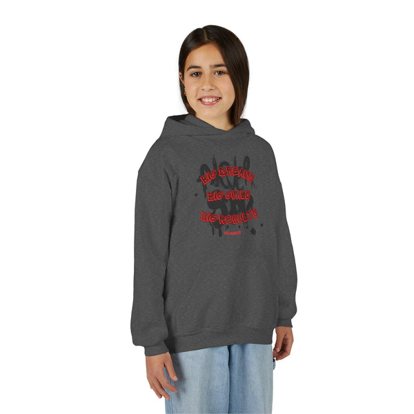 Hustle Mode (Kids) Youth Heavy Blend Hooded Hoodie - Big Dreams
