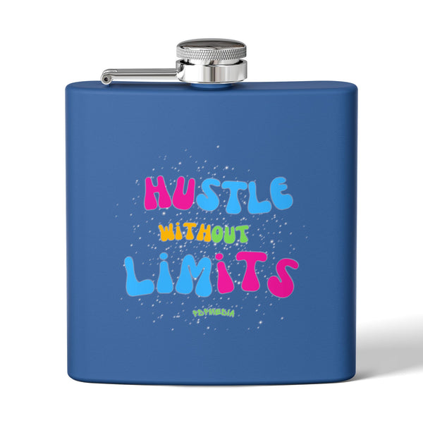 Flask, Hustle Mode - Stainless Steel 6oz (Without Limits)