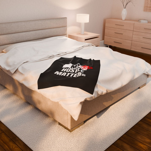 Hustle Mode Plush Blanket -My Hustle Matters