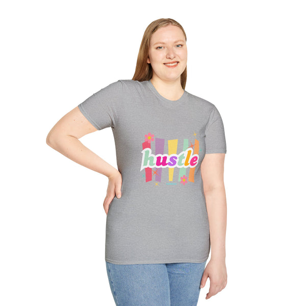 Hustle Mode Tee - Pastel Hustle
