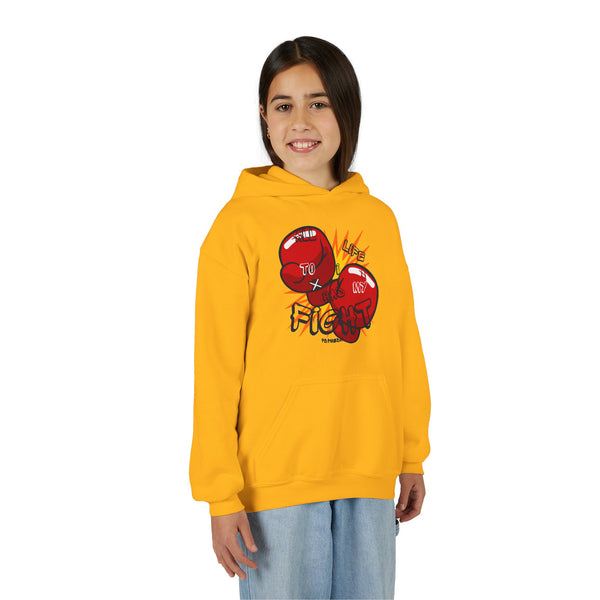 Hustle Mode (Kids) Youth Heavy Blend Hooded Hoodie - All My Life
