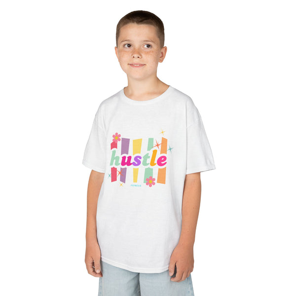 Kids Hustle Mode Tee - Pastel Hustle