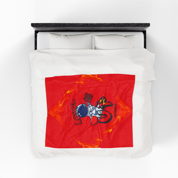 Hustle Mode Plush Blanket - Level Up