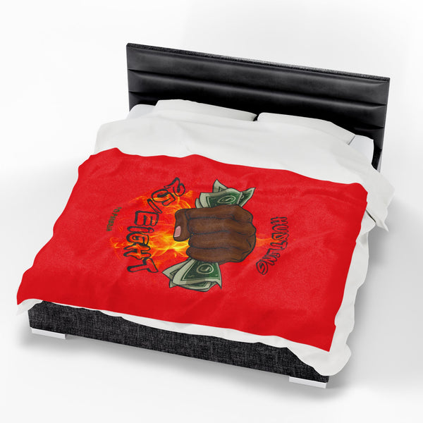 Hustle Mode Plush Blanket - Hustling 25/Eight