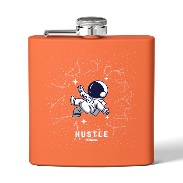 Flask, Hustle Mode - Stainless Steel 6oz (Astronaut)