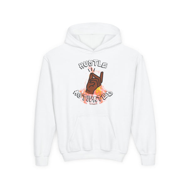 Hustle Mode (Kids) Youth Heavy Blend Hooded Hoodie - Activated
