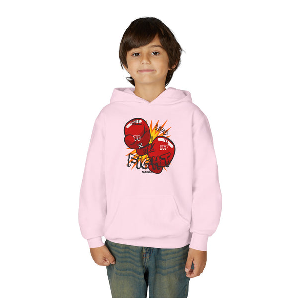 Hustle Mode (Kids) Youth Heavy Blend Hooded Hoodie - All My Life