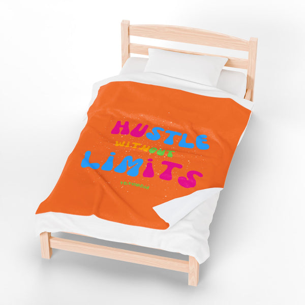 Hustle Mode Plush Blanket - Hustle Without Limits