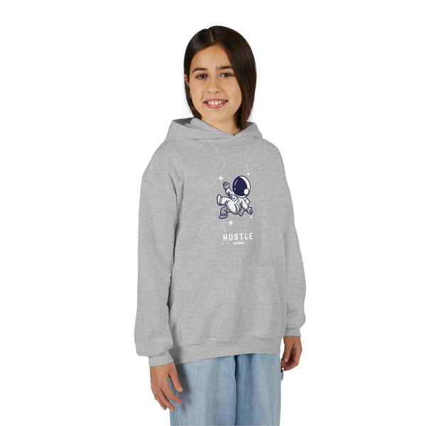 Hustle Mode (Kids) Youth Heavy Blend Hooded Hoodie - Astronaut