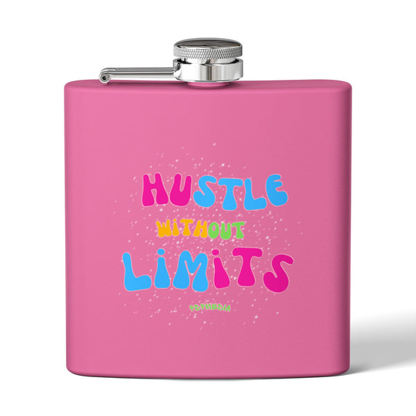 Flask, Hustle Mode - Stainless Steel 6oz (Without Limits)