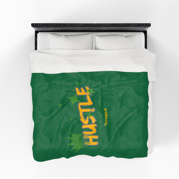 Hustle Mode Plush Blanket - King Hustle