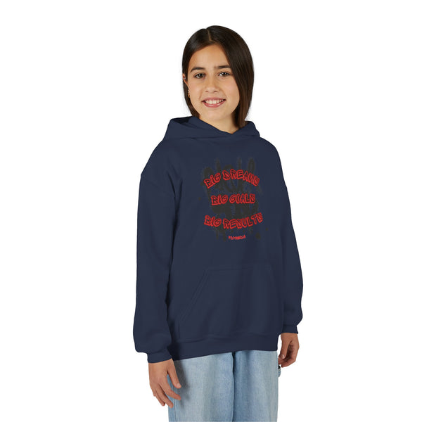 Hustle Mode (Kids) Youth Heavy Blend Hooded Hoodie - Big Dreams