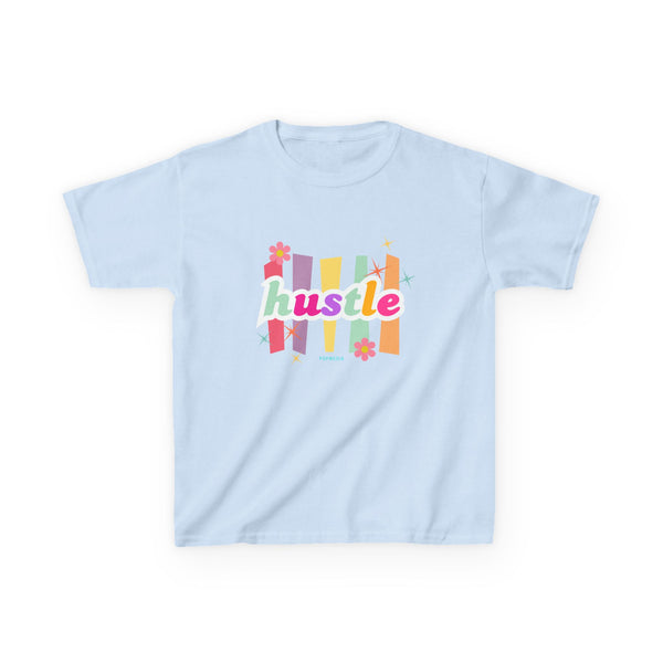 Kids Hustle Mode Tee - Pastel Hustle