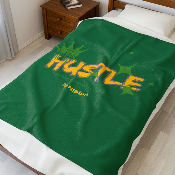 Hustle Mode Plush Blanket - King Hustle