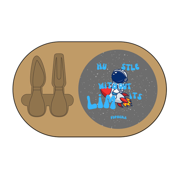 Charcuterie Board - Hustle Without Limits (Engraving) - Hosting Experience Upgrade Acacia Wood Slate Cheese Lovers Entertaining Statement Piece