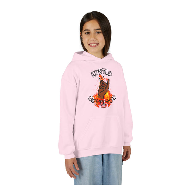 Hustle Mode (Kids) Youth Heavy Blend Hooded Hoodie - Activated